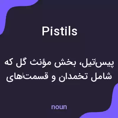 معنی pistils به فارسی معنی pistils به فارسی