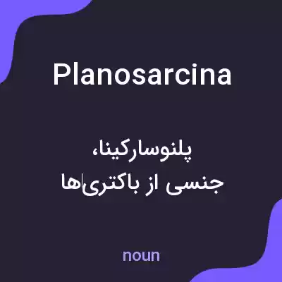 معنی planosarcina به فارسی معنی planosarcina به فارسی