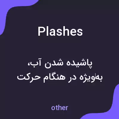 معنی plashes به فارسی معنی plashes به فارسی