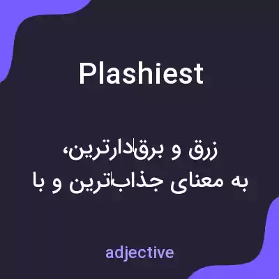 معنی plashiest به فارسی معنی plashiest به فارسی
