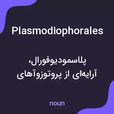 معنی plasmodiophorales به فارسی معنی plasmodiophorales به فارسی