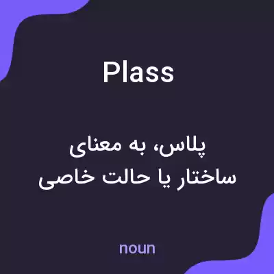 معنی plass به فارسی معنی plass به فارسی