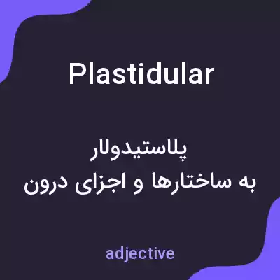 معنی plastidular به فارسی معنی plastidular به فارسی
