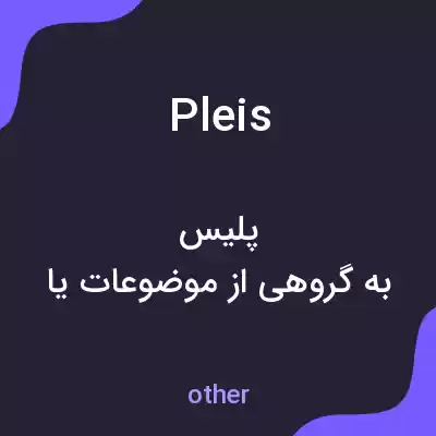 معنی pleis به فارسی معنی pleis به فارسی