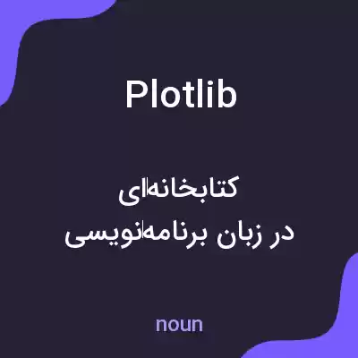 معنی plotlib به فارسی معنی plotlib به فارسی