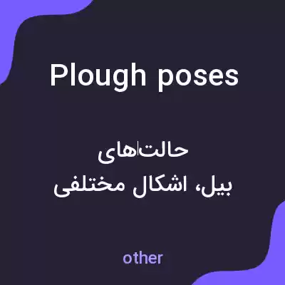معنی plough poses به فارسی معنی plough poses به فارسی