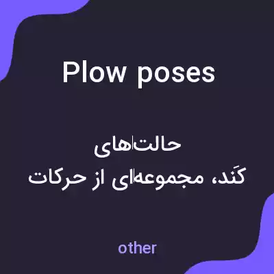 معنی plow poses به فارسی معنی plow poses به فارسی