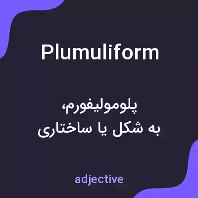 معنی plumuliform به فارسی معنی plumuliform به فارسی