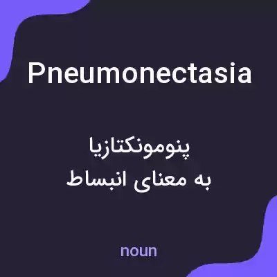 معنی pneumonectasia به فارسی معنی pneumonectasia به فارسی