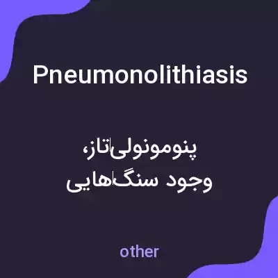 معنی pneumonolithiasis به فارسی معنی pneumonolithiasis به فارسی
