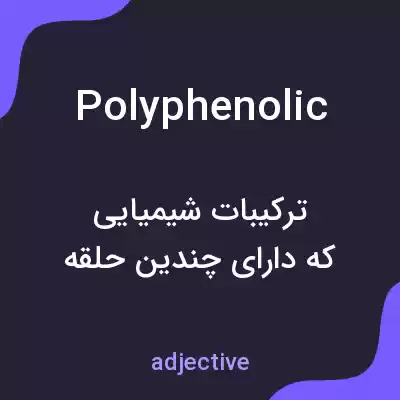 معنی polyphenolic به فارسی معنی polyphenolic به فارسی
