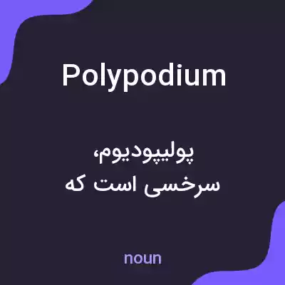 معنی polypodium به فارسی معنی polypodium به فارسی