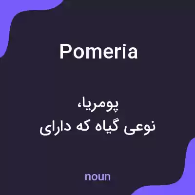 معنی pomeria به فارسی معنی pomeria به فارسی
