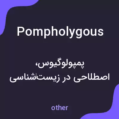 معنی pompholygous به فارسی معنی pompholygous به فارسی