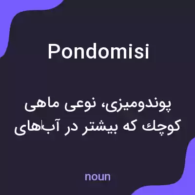 معنی pondomisi به فارسی معنی pondomisi به فارسی