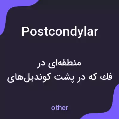 معنی postcondylar به فارسی معنی postcondylar به فارسی