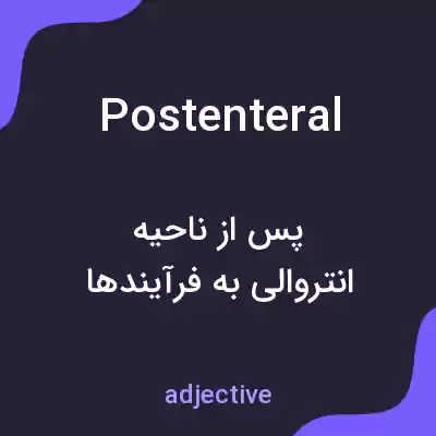 معنی postenteral به فارسی معنی postenteral به فارسی