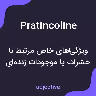 معنی pratincoline به فارسی معنی pratincoline به فارسی