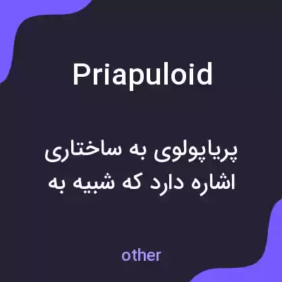 معنی priapuloid به فارسی معنی priapuloid به فارسی