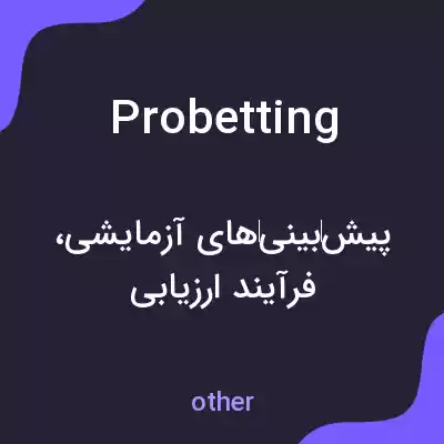 معنی probetting به فارسی معنی probetting به فارسی