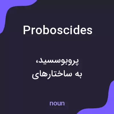 معنی proboscides به فارسی معنی proboscides به فارسی