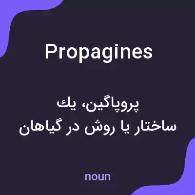 معنی propagines به فارسی معنی propagines به فارسی