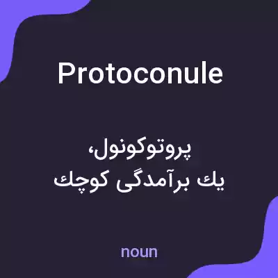 معنی protoconule به فارسی معنی protoconule به فارسی