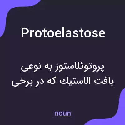 معنی protoelastose به فارسی معنی protoelastose به فارسی