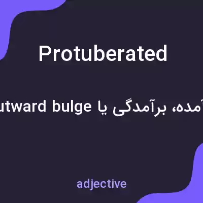 معنی protuberated به فارسی معنی protuberated به فارسی