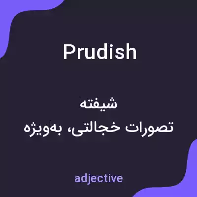 معنی prudish به فارسی معنی prudish به فارسی