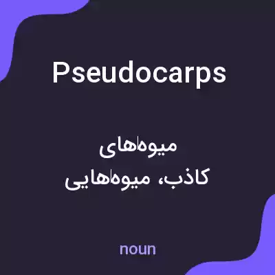 معنی pseudocarps به فارسی معنی pseudocarps به فارسی
