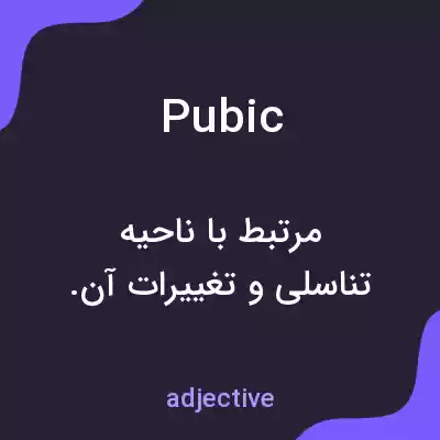 معنی pubic به فارسی معنی pubic به فارسی