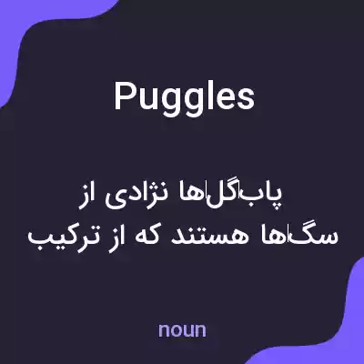معنی puggles به فارسی معنی puggles به فارسی