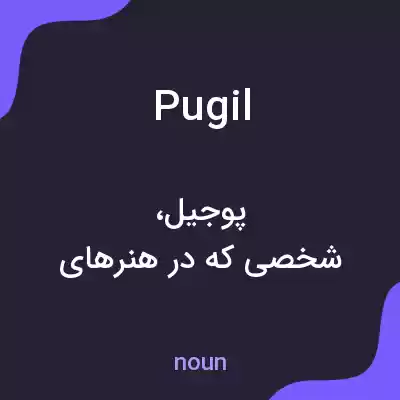 معنی pugil به فارسی معنی pugil به فارسی