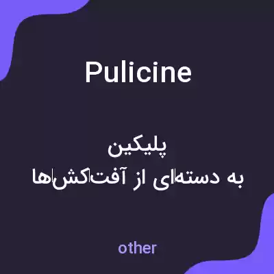 معنی pulicine به فارسی معنی pulicine به فارسی