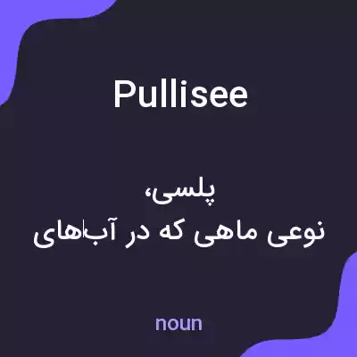 معنی pullisee به فارسی معنی pullisee به فارسی