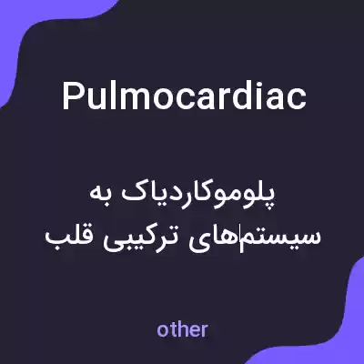 معنی pulmocardiac به فارسی معنی pulmocardiac به فارسی