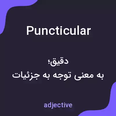 معنی puncticular به فارسی معنی puncticular به فارسی