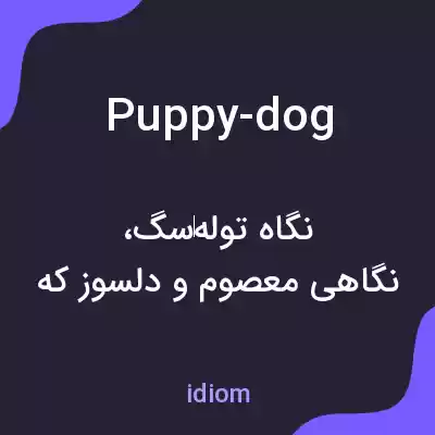 معنی puppy-dog به فارسی معنی puppy-dog به فارسی