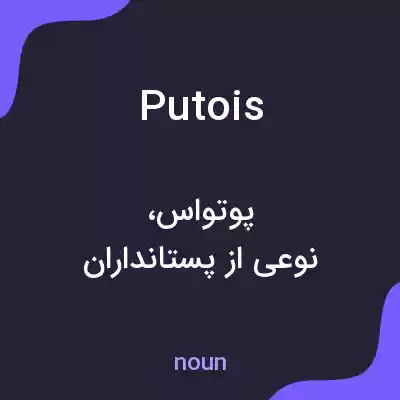 معنی putois به فارسی معنی putois به فارسی