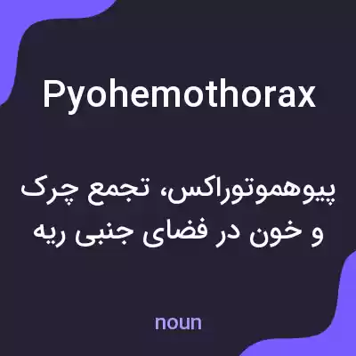 معنی pyohemothorax به فارسی معنی pyohemothorax به فارسی