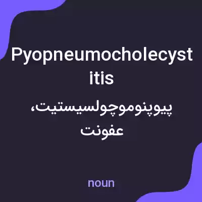 معنی pyopneumocholecystitis به فارسی معنی pyopneumocholecystitis به فارسی