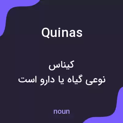 معنی quinas به فارسی معنی quinas به فارسی