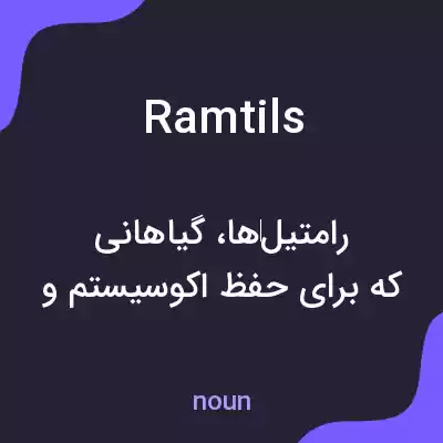 معنی ramtils به فارسی معنی ramtils به فارسی