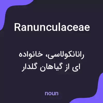 معنی ranunculaceae به فارسی معنی ranunculaceae به فارسی