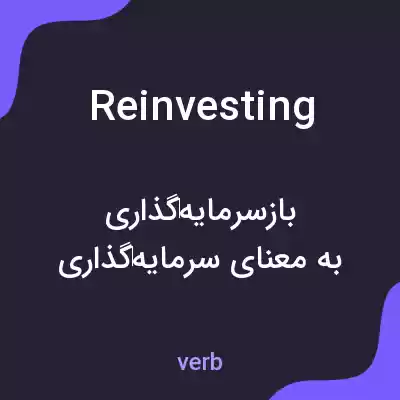 معنی reinvesting به فارسی معنی reinvesting به فارسی