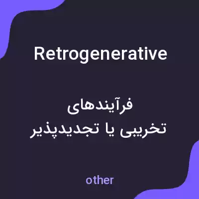 معنی retrogenerative به فارسی معنی retrogenerative به فارسی