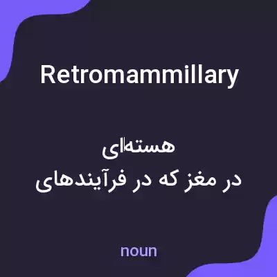معنی retromammillary به فارسی معنی retromammillary به فارسی