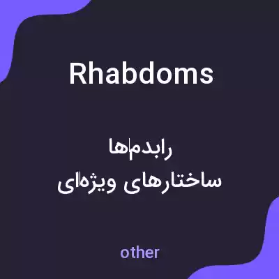 معنی rhabdoms به فارسی معنی rhabdoms به فارسی