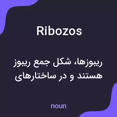معنی ribozos به فارسی معنی ribozos به فارسی